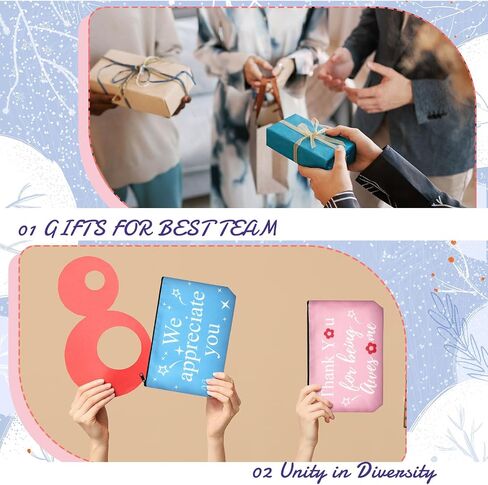 Ramede 48 Pcs Best Team Ever Gifts Appreciation Week Gifts Cosmetic Makeup Canvas Bags Best Teammate Ever Socks Inspirational Keychains Round Compact Mirrors for Women Coworkers Social Worker in Saudi Arabia