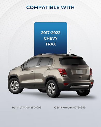مصابيح خلفية LED متوافقة مع Chevy Trax 2017-2022 مع المصابيح وأحزمة المصابيح الخلفية على الجانب الأيمن للركاب، OEM: GM2801298 42750550 in Saudi Arabia
