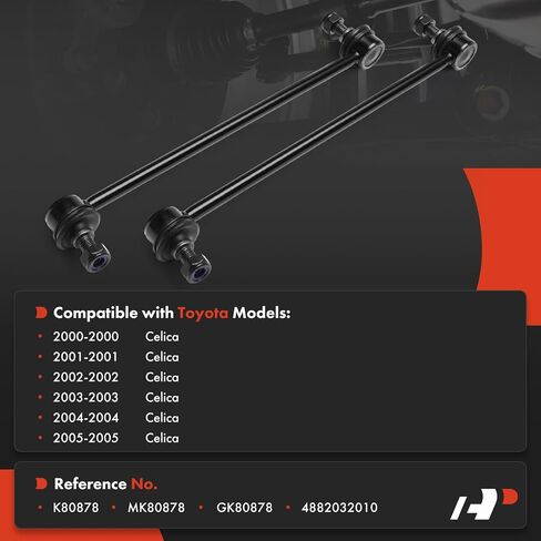 A-Premium 2 x Front Sway Bar Links Stabilizer Bar Links, Compatible with Toyota Celica 2000-2005 in Saudi Arabia