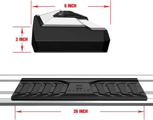ألواح تشغيل HD Ridez ذات خطوات جانبية متوافقة مع Nissan Titan 2004-2024 Crew Cab (باستثناء موديلات 2016) وTitan XD 16-24 in Saudi Arabia