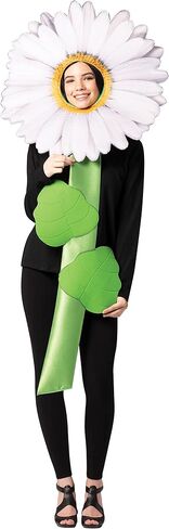 Rasta Imposta Daisy Flower Costume Bouquet Garden Flowers Dress Up Cosplay Party Costumes, Adult One Size in Saudi Arabia