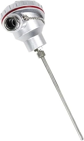 PT100 Temperature Sensor 4-20mA Output Signal Temperature Transmitter for Boiler(-50-100degree 4-20mA,-50~600_400MM) in Saudi Arabia