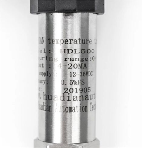 PT100 0-10v 4-20mA Temperature Sensor Industrial Temperature Transmitter(0-500degree 4-20mA,200mm) in Saudi Arabia
