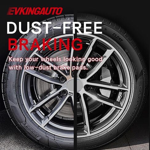 D888 D905 8pcs Ceramic Front Rear Brake Pads With Clips Fit For Infiniti EX35,EX37,FX35,FX37,FX45,G25,G35,G37,M35,M35H,M37,M45,M56,Q40,Q70,Q70L,QX50,QX70,Nissan 350Z,370Z,Murano in Saudi Arabia