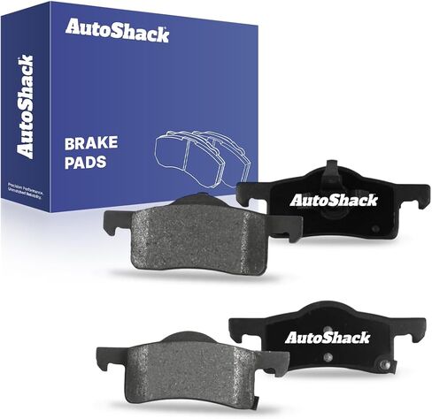 AutoShack Rear Ceramic Brake Pad Set | Replacement for 2003-2006 Ford Expedition 2003-2006 Lincoln Navigator | 4-PC in Saudi Arabia