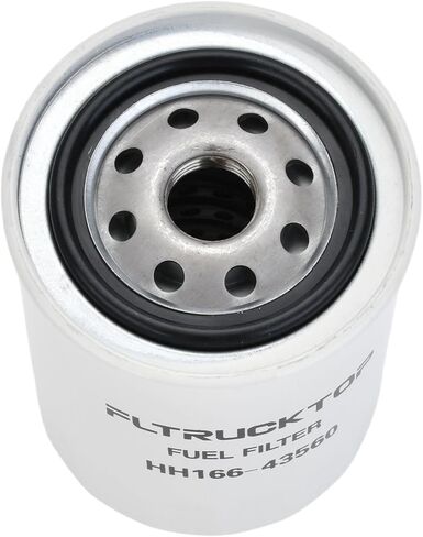 2PCS HH166-43560 Fuel Filter Compatible with Kubota V2203 V3307 Engine SVL75 SVL90 M5700 M8540 M8560 M9000 M9540 M9960 Replace 16631-43560 19090-55580 in Saudi Arabia