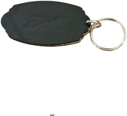 Mopar Classic Logo Acrylic Keychain – 3" x 1.5" – Retro 1937–47 Design, Durable, Made in USA in Saudi Arabia