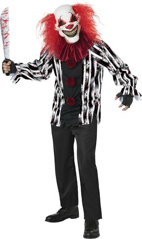 California Costumes, Men's Demented Clown, Plus Size in Saudi Arabia