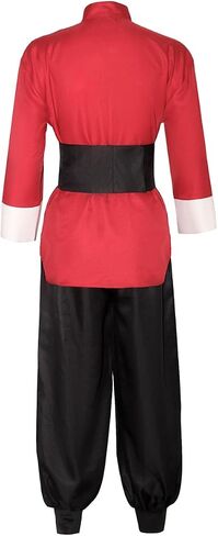 Ranma 2/1 Cosplay Costume Men Kung Fu Outfit Halloween Set Full Adult in Saudi Arabia