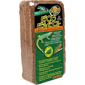 Zoo Med Eco Earth for Small Animal and Insects [Set of 3] Size: Single Brick