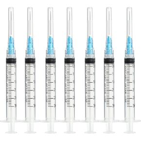 50Pack-3ml/cc مستهلكات المختبر مع أداة Luer Lock 23G1inch ملفوفة بشكل فردي in Kuwait