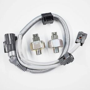 2 Knock Sensors Harness Replacement for 1999-2006 Toyota Avalon Camry Celica Highlander Sienna Solara 1994-2006 Lexus ES300 ES300 GS300 IS300 SC300 RX300 RX330 89615-12090 89615-12090