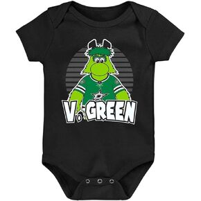 Outerstuff Dallas Stars Newborn & Infants 0-24 Months Mascot Pride Logo Onesie Bodysuit Romper