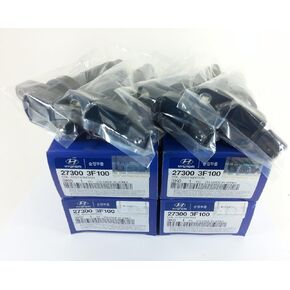 oem Engine Ignition Coil 4pcs for Hyundai 08-12 Sonata 2.4L, Santa Fe, Tucson, Genesis. OEM NEW[273003F100][X4]