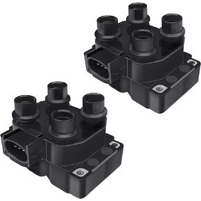 MAYASAF DG530 [Pack of 2] Ignition Coils for Ford 1991-03 Contour E-150 Escort Explorer Mustang Ranger Mercury Lincoln Town Car Mark VIII Mazda C924 FD-487 FD4877