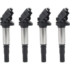 JDMON Ignition Coils Pack Compatible with Mini Cooper 2007-2013 Cooper Countryman 2011-2016 Cooper Paceman 2013-2016 L4 1.6L ‎C1692 UF-598 5C1749 12137575010 4Pcs