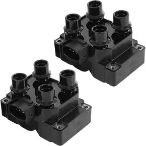 Ignition Coil 2pcs Replacement For Ford Escort Contour Mustang Ranger Expedition Explorer B2300 B2500 Grand Marquis Mountaineer Continental Mark VIII Town Car Replace FD480, FD487, DG435, DG449, DG454