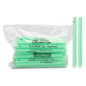 Max-Vac Evacuator Tips, Vanilla Mint, 50 Pack
