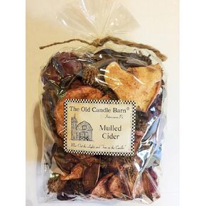 Mulled Cider Potpourri Large Bag - Perfect Fall Decoration or Bowl Filler - Beautiful Autumn Apple Scent