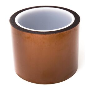 High Temperature Tape, 1 Mil Thick, 3 Inch Wide x 36 Yards Long, Polyimide Film with Silicone Adhesive, 500°F Resistance, High Temp Resistant Polyimide Tape for Masking, Soldering and PCB