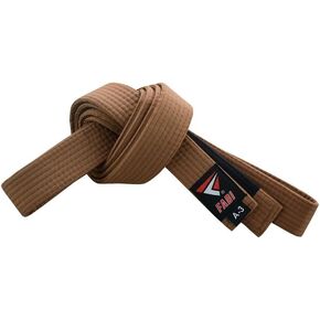 Brazilian Jiu Jitsu Belts - Durable Unisex BJJ Belts with Ranking Stripes for Adults and Kids