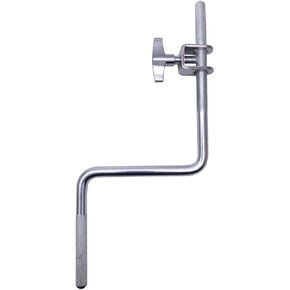 Z Shape Cowbell Arm Boom Holder 3/8" Percussion Mount Accessories Chrome Plated Steel