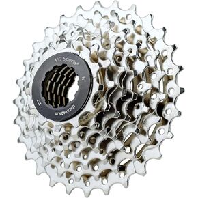VG SPORTS 7 Speed Cassette 12-28T/12-32T for Road Bike/MTB Cassette