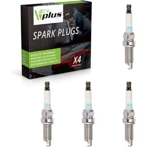 4PCS Double Iridium Spark Plug Replaces# DILKAR6A11 9029 22401-JA01B