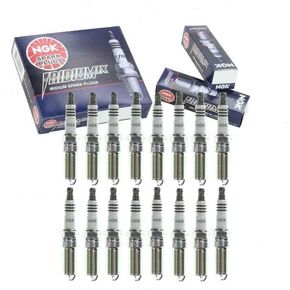 16 pc NGK Iridium IX Spark Plugs compatible with Ford F-150 6.2L V8 2010-2014