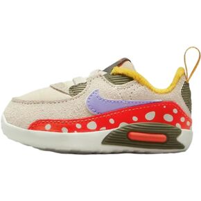 Nike Toddler MAX 90 Crib SE Pearl White/Light Thistle Walking Shoes-DR0407 200-Size 4