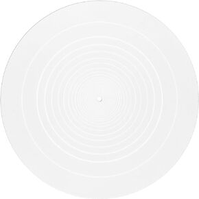 Turntable Platter Mat, 12 Inch Diameter Silicone Turntable Mat Anti-Static Anti-Slip Turntable Pad Record Player Mat LP Slipmat for Vinyl Record Mat Replacement Accessories (Blue)