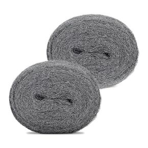 0000 Steel Wool for mice Control - 2 Pack 3"x10ft Steel Wool 0000 Grade for polishing