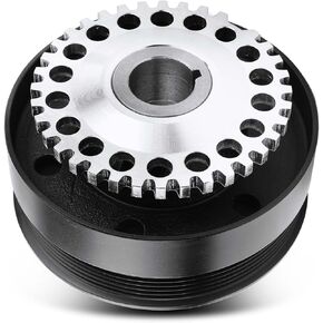 A-Premium Engine Harmonic Balancer Crankshaft Pulley Compatible with Ford Ranger 1995-2001 & Mazda B2300 1994-1997, B2500 1998-2001, SOHC L4 2.3L 2.5L, Replace# F87Z6312AA, ZZM011372