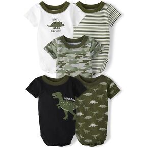 The Children's Place baby-boys And Newborn Short Sleeve BodysuitsShirt in Saudi Arabia