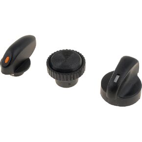Dorman 76901 Control Knob Assortment Compatible with Select Ford / Mercury Models, 3 Piece