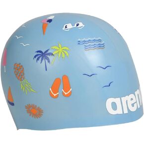 Arena Unisex Adult Poolish Molded Silicone Swim Cap for Intensive Training and Swimming Comfortable Elastic Fit, One Size