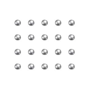uxcell 250pcs 5mm 440C Stainless Steel Bearing Balls G25 Precision