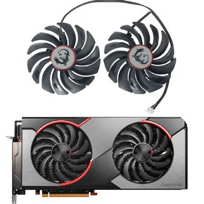 95mm 4 Pin DC12V 0.40A PLD10010S12HH RX5600 RX5600 Graphics Card Cooling Fans for for MSI Radeon RX 5600 5700 XT Gaming X GPU Fans