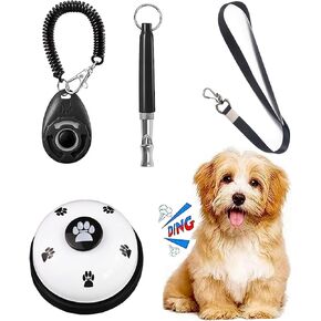 مجموعة أدوات تدريب الكلاب، أجراس تدريب الحيوانات الأليفة، صفارة كلب قابلة للتعديل، أداة تدريب الحيوانات الأليفة، سلوك تدريب الجراء in Kuwait