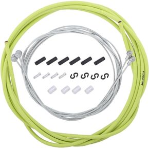 Bike Brake Cable Set Universal Standard Bike Brake Cable with End Caps Accessories Professional Brake Line For Front and Rear Mountain MTB Road Bicycle,Blue