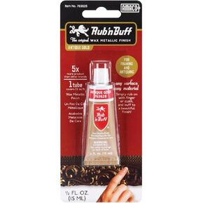 AMACO Rub N Buff Finish 1/2 Ounce Tube Gold Antique 76362 (3-Pack)3