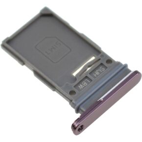 Single SIM Card Tray for Samsung Galaxy S22 Ultra 5G SM-S908B SIM Card Holder for SM-S908B SIM Card Slot Replacement for SM-S908U SM-S908U1 Burgundy Red