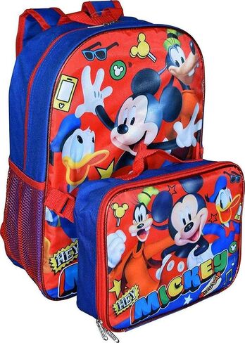 Disney Mickey Mouse Backpack Lunch Set in Kuwait