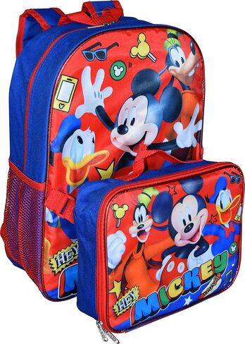 Disney Mickey Mouse Backpack Lunch Set in Kuwait