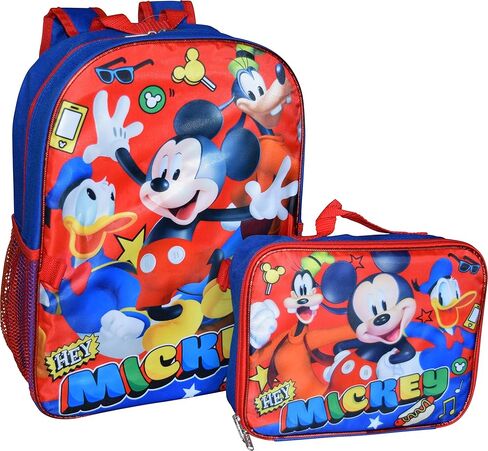Disney Mickey Mouse Backpack Lunch Set in Kuwait