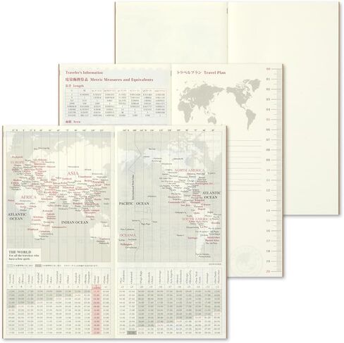 Travelers Company Traveler's Notebook Refill, 2024 A5 Slim Vertical 14474006 (Begins January 2024) in Saudi Arabia