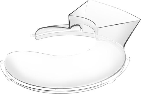 KSMBLPS صب درع لمساعد المطبخ 5.5 كوارت، درع صب لمساعد المطبخ 6 كوارت و5، 7، 8 كوارت وعاء من الفولاذ المقاوم للصدأ، ملحقات خلاط حامل وعاء رفع المطبخ، واقي من الرذاذ ضمان لمدة ثلاث سنوات in Kuwait