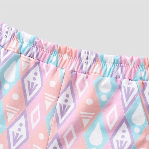 Disney Frozen Girl 2PCS Summer Outfits Short Sleeveless T-Shirt Short Pant Set in Saudi Arabia