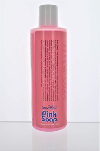 Speedball Pink Soap Brush Cleaner 8 fl oz in Saudi Arabia