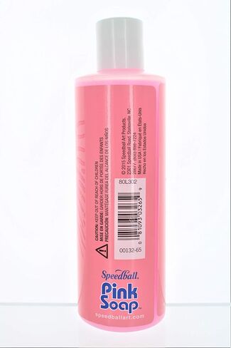 Speedball Pink Soap Brush Cleaner 8 fl oz in Saudi Arabia